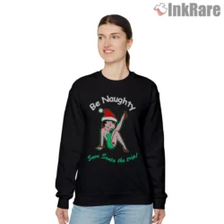 Be Naughty Save Santa The Trip Betty Boop Christmas Shirt on graphic shirt for women graphic tee