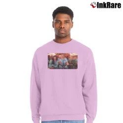 Men’s Be Still Life Aquatic With Steve Zissou Crewneck Sweatshirt in light pink | Cozy Fabric, Clean Style