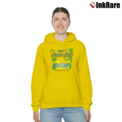 Women’s Beach Boys Obsessed Graphic Cozy Hoodie in yellow | Warm, Structured, Stylish