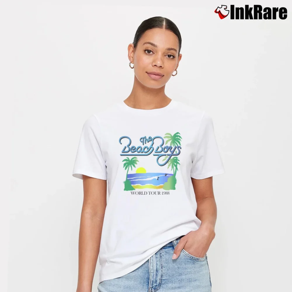 Women’s Beach Boys Signature T-Shirt in white | Soft, Flattering Fit