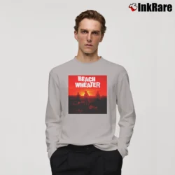Men’s Beach Weather Sunset Long-Sleeve Shirt in sport grey | Sleek, Lightweight, Year-Round Wear