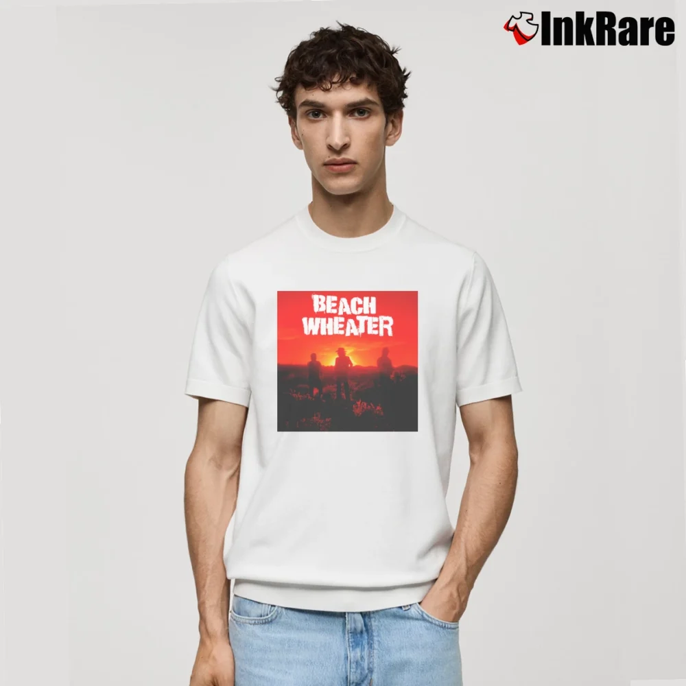 Men’s Beach Weather Sunset Classic T-Shirt in white | Soft, Breathable Everyday Wear