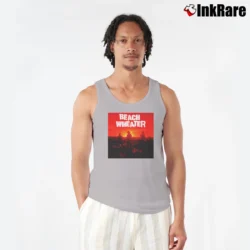 Men’s Beach Weather Sunset Tank Top in sport grey | Breathable, Active-Friendly Design