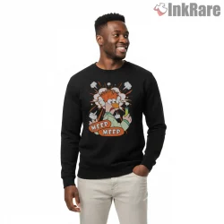 Beaker Meep Meep Vintage Cartoon Expression Shirt on graphic shirt for men graphic tee