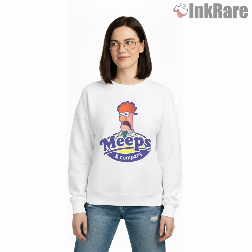 Beaker Meeps And Company Retro Logo Style Shirt on graphic shirt for women graphic tee