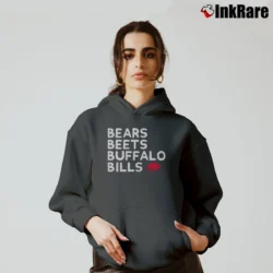Women’s Bears Beets Buffalo Bills Cozy Hoodie in charcoal | Warm, Structured, Stylish