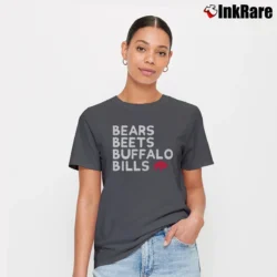 Women’s Bears Beets Buffalo Bills Signature T-Shirt in charcoal | Soft, Flattering Fit