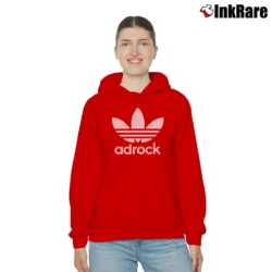 Women’s Beastie Boys Adrock Graphic Cozy Hoodie in red | Warm, Structured, Stylish
