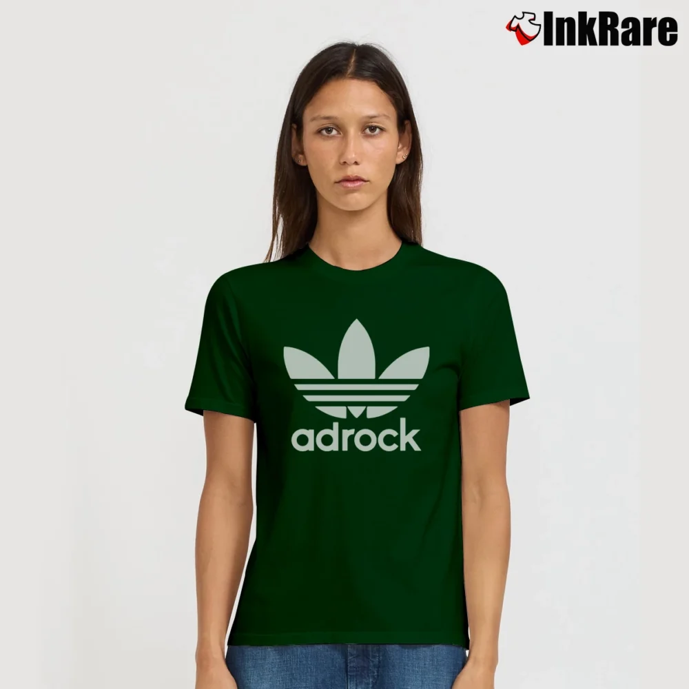 Women’s Beastie Boys Adrock Graphic Signature T-Shirt in forest green | Soft, Flattering Fit
