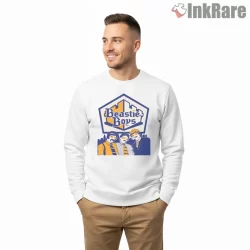 Beastie Boys White Castle City Crest Shirt on graphic shirt for men graphic tee