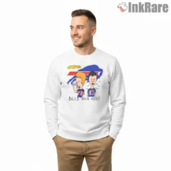 Beavis And Butt Head Buffalo Bills Kick Ass Fan Shirt on graphic shirt for men graphic tee