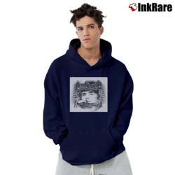 Men’s Bedazzled Drimble Wedge The Vegetation Pullover Hoodie in navy | Cozy, Durable, Modern Fit