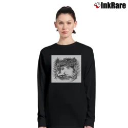 Women’s Bedazzled Drimble Wedge The Vegetation Long-Sleeve Top in black | Sleek, Versatile, All-Season