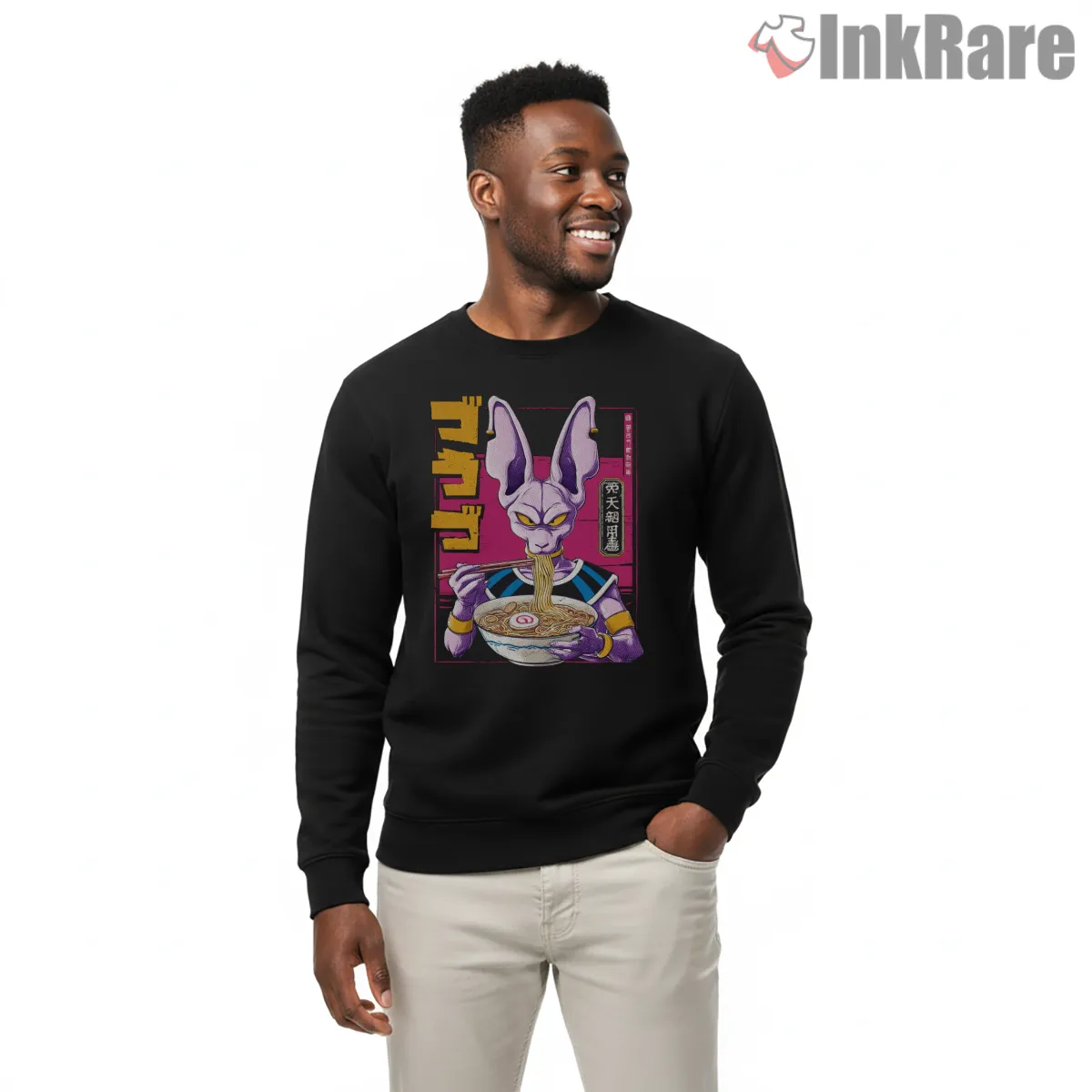 Beerus Ramen Night Retro Poster Shirt Beerus Ramen Night Retro Poster Shirt on graphic shirt for men graphic tee