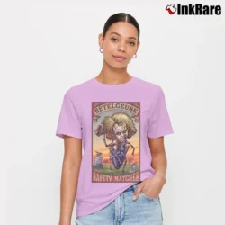 Women’s Beetlejuice Betelgeuse Matches Signature T-Shirt in light pink | Soft, Flattering Fit