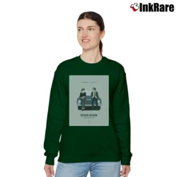 Women’s Begin Again John Carney Relaxed Sweatshirt in forest green | Soft, Laid-Back Vibe