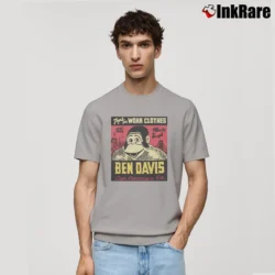 Men’s Ben Davis Jeremy Fish Special Logo Classic T-Shirt in sport grey | Soft, Breathable Everyday Wear