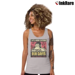 Women’s Ben Davis Jeremy Fish Special Logo Tank Top in sport grey | Lightweight, Movement-Friendly