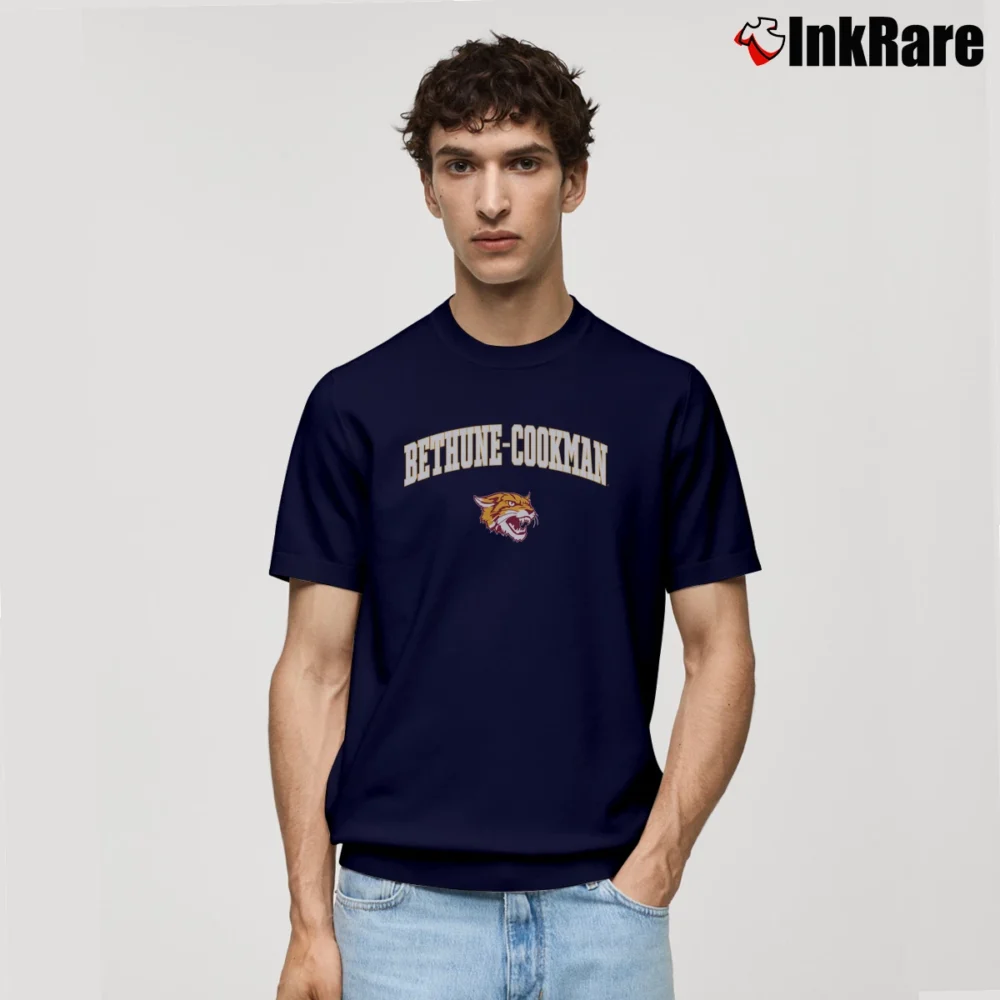 Men’s Bethune Cookman University Wildcats Classic T-Shirt in navy | Soft, Breathable Everyday Wear