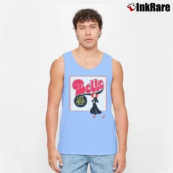 Men’s Bette Midler Tank Top in light blue | Breathable, Active-Friendly Design