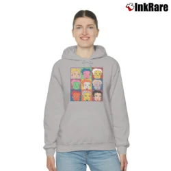 Women’s Betty Boop Andy Warhol Style Pop Art Cozy Hoodie in sport grey | Warm, Structured, Stylish