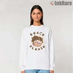 Betty Boop Beach Please Retro Sunglasses Shirt on graphic shirt for women graphic tee