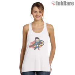 Betty Boop Born To Ride Shirt with fiery biker pinup artwork on white
