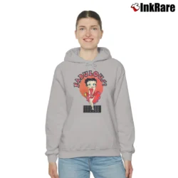 Women’s Betty Boop Fabulous Cartoon Cozy Hoodie in sport grey | Warm, Structured, Stylish