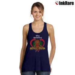 Women’s Betty Boop I Love My Black Skin Afro American Tank Top in navy | Lightweight, Movement-Friendly