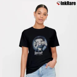 Women’s Betty Boop Knock Out Cartoon Network Signature T-Shirt in black | Soft, Flattering Fit