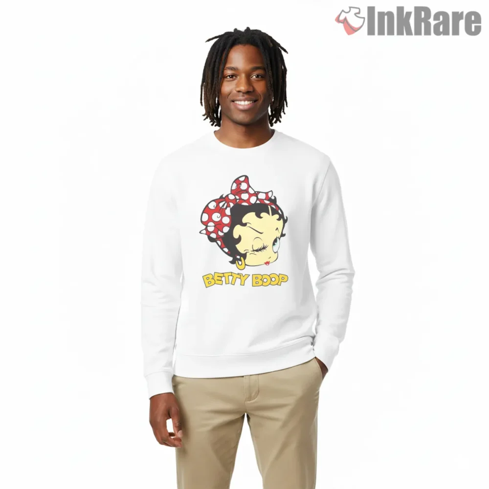 Betty Boop Polka Dot Bandana Classic Vol07 Shirt on graphic shirt for men graphic tee