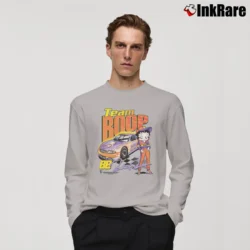 Men’s Betty Boop Team Boop Cartoon Sweatshirt Long-Sleeve Shirt in sport grey | Sleek, Lightweight, Year-Round Wear
