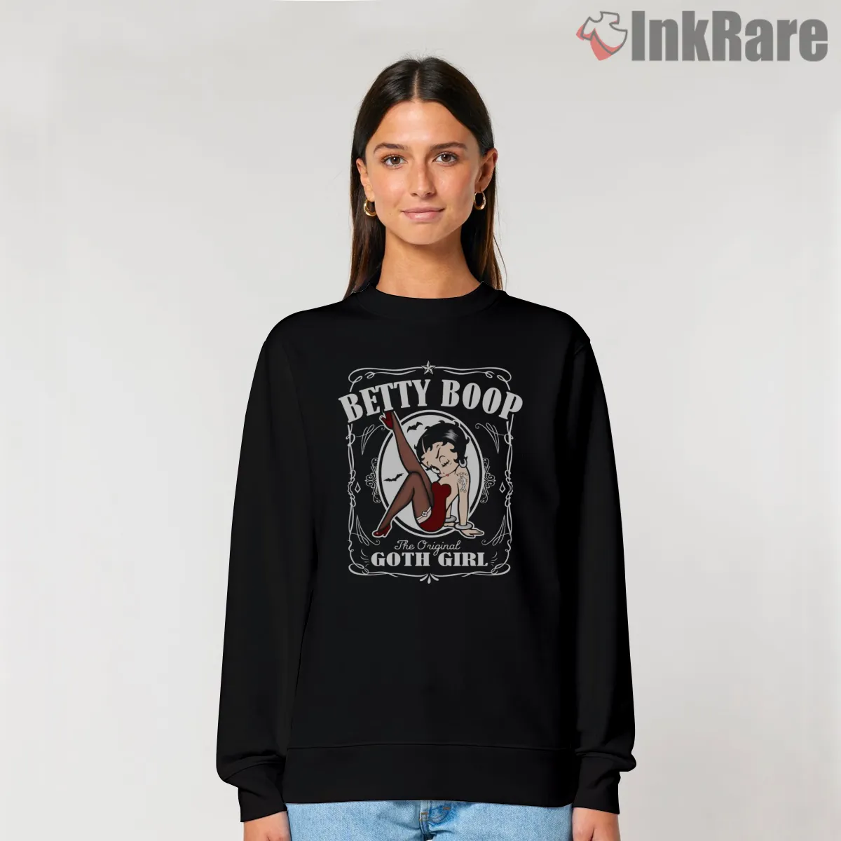 Betty Boop The Original Goth Girl Frame Shirt Betty Boop The Original Goth Girl Frame Shirt on graphic shirt for women graphic tee