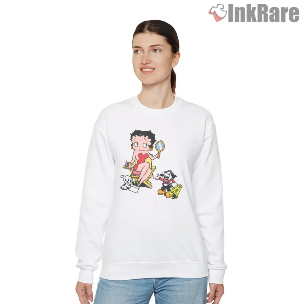 Betty Boop Vanity Glam Dressing Room Shirt on graphic shirt for women graphic tee
