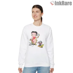 Betty Boop Vanity Glam Dressing Room Shirt on graphic shirt for women graphic tee