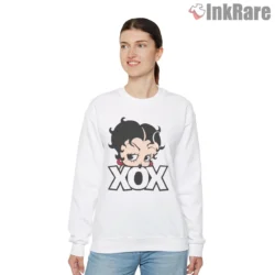 Betty Boop Xoxo Hugs And Kisses Shirt on graphic shirt for women graphic tee