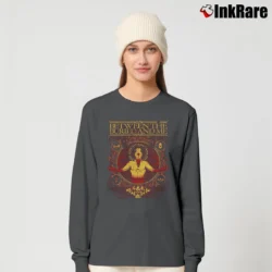 Women’s Between The Buried And Me Trophy Long-Sleeve Top in charcoal | Sleek, Versatile, All-Season