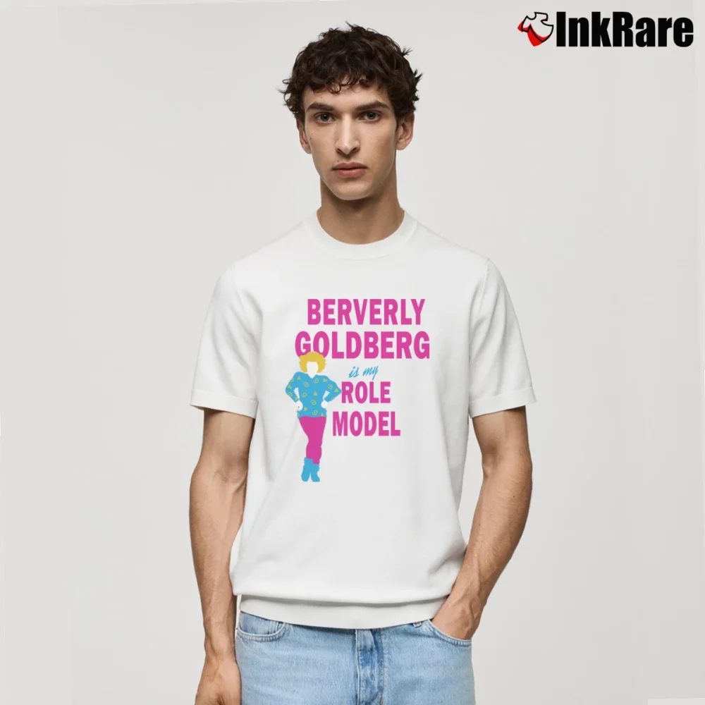 Men’s Beverly Goldberg Role Model Quote Classic T-Shirt in white | Soft, Breathable Everyday Wear