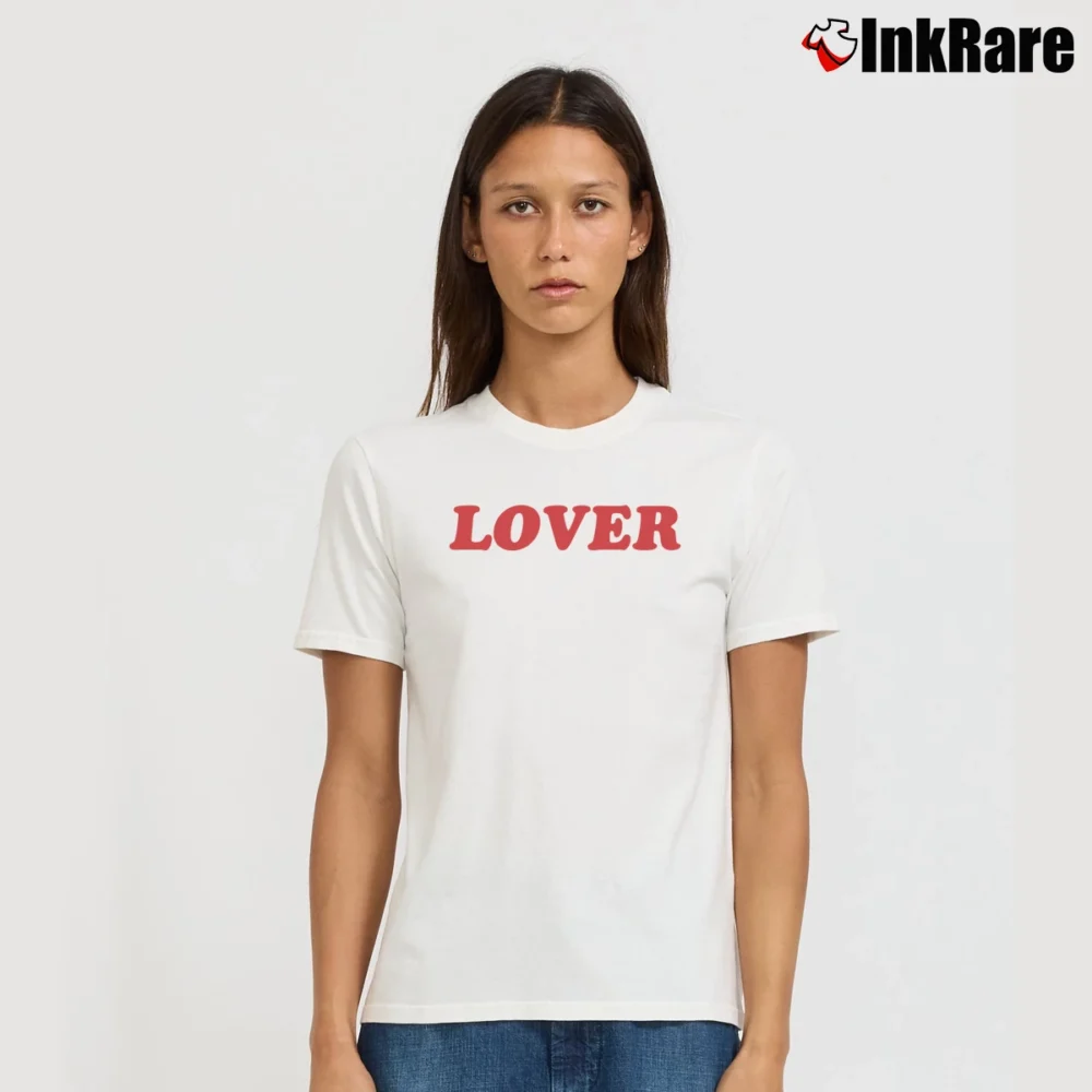 Women’s Bianca Chandon Lover Signature T-Shirt in white | Soft, Flattering Fit