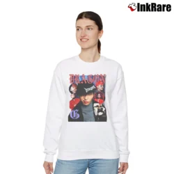 Women’s Big Bang G Dragon Comeback Kpop Merch Relaxed Sweatshirt in white | Soft, Laid-Back Vibe
