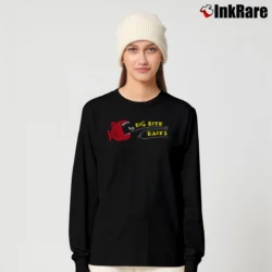 Women’s Big Bite Baits Long-Sleeve Top in black | Sleek, Versatile, All-Season