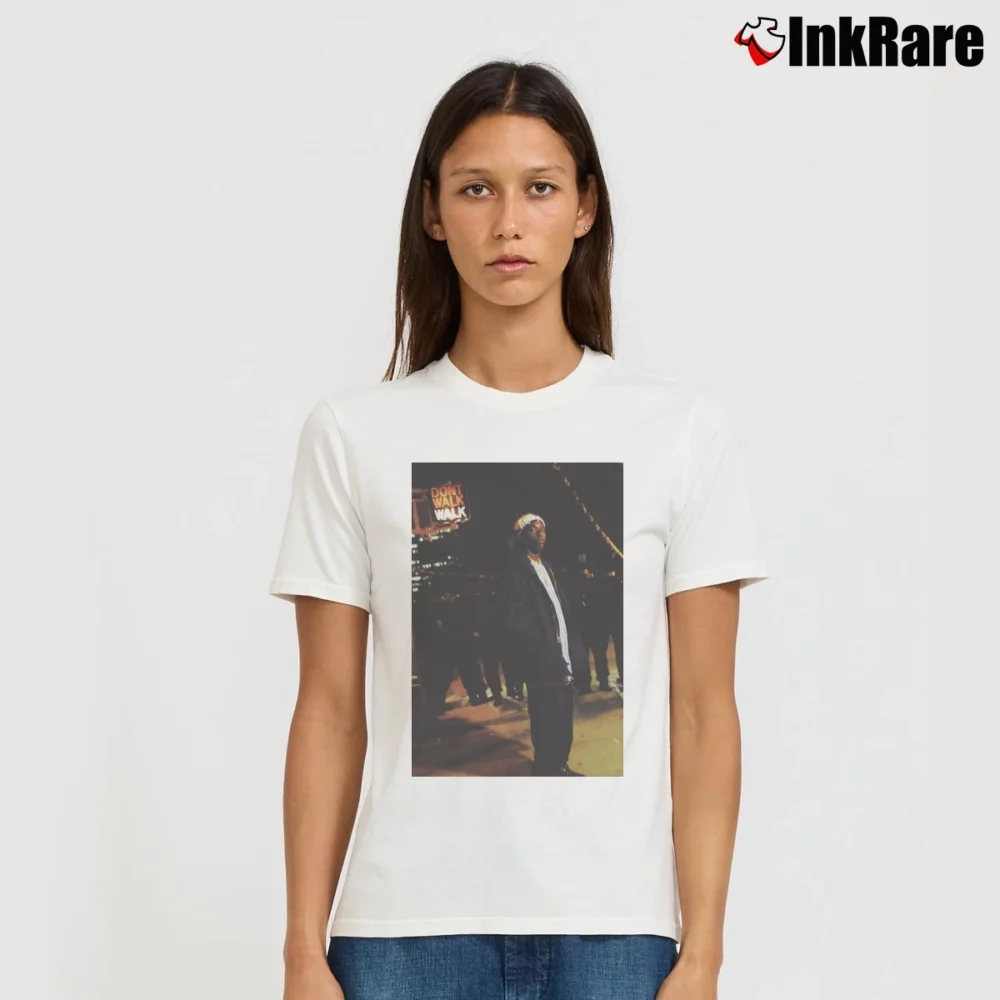 Women’s Big L Lifestylez Ov Da Poor Hip Hop Signature T-Shirt in white | Soft, Flattering Fit