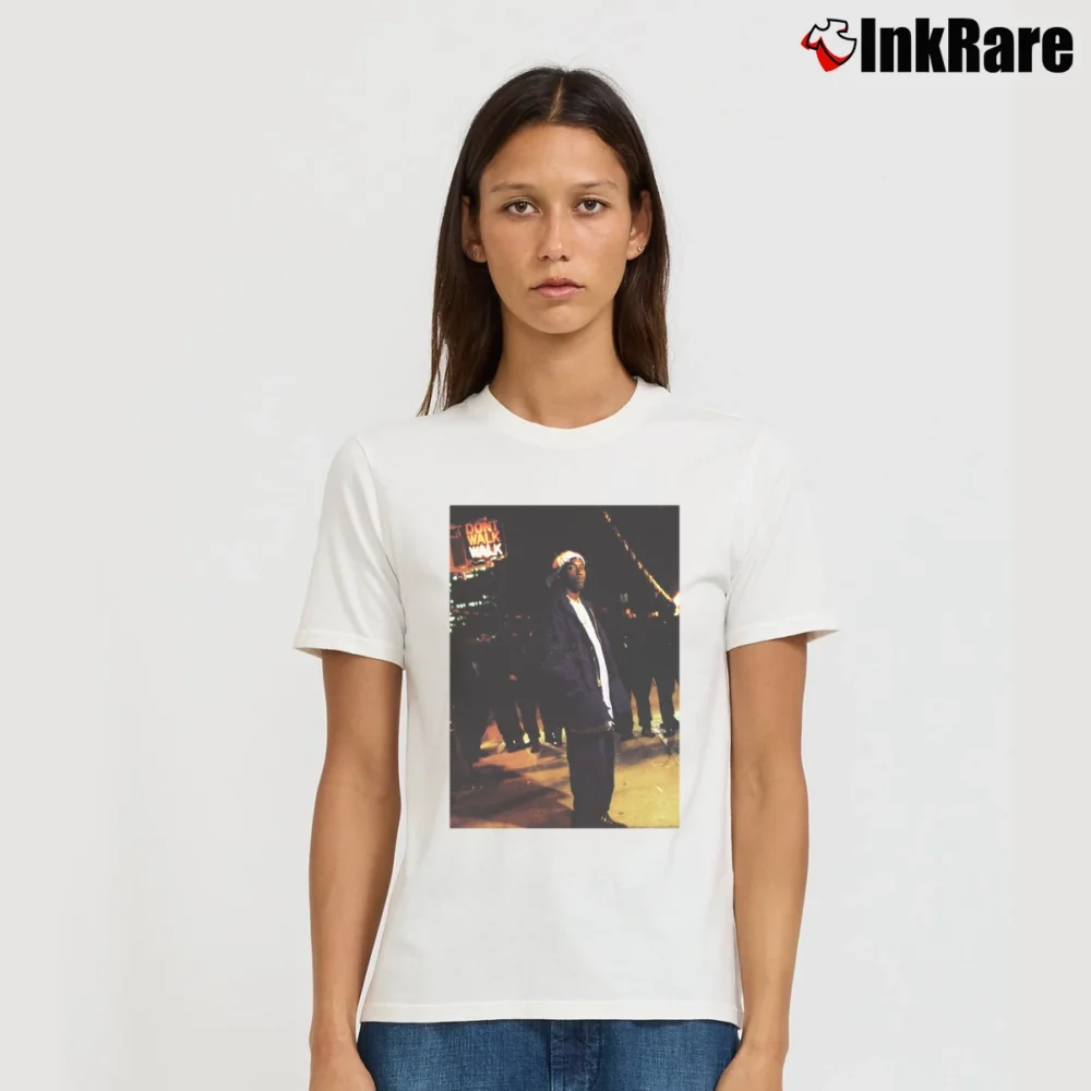 Women’s Big L Lifestylez Ov Da Poor Signature T-Shirt in white | Soft, Flattering Fit