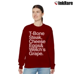 Women’s Big Poppa The Notorious Relaxed Sweatshirt in maroon | Soft, Laid-Back Vibe
