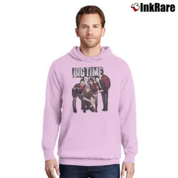 Men’s Big Time Rush Pullover Hoodie in light pink | Cozy, Durable, Modern Fit
