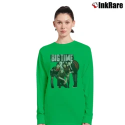Women’s Big Time Rush Long-Sleeve Top in irish green | Sleek, Versatile, All-Season