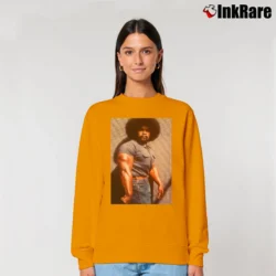 Women’s Big Tookie Concept Tees Relaxed Sweatshirt in orange | Soft, Laid-Back Vibe