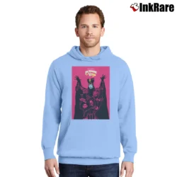 Men’s Big Trouble In Little China Lo Pan Pullover Hoodie in light blue | Cozy, Durable, Modern Fit