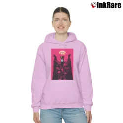 Women’s Big Trouble In Little China Lo Pan Cozy Hoodie in light pink | Warm, Structured, Stylish