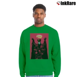 Men’s Big Trouble In Little China Lo Pan Crewneck Sweatshirt in irish green | Cozy Fabric, Clean Style